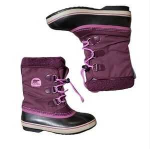 Sorel Yoot PAC Nylon Waterproof Snow Boot - Women's Style 1879-562 Size 6 Purple